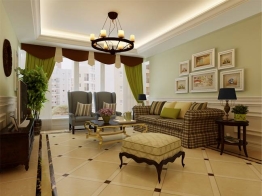 121㎡精致简约欧式家装，为你打造亲切适宜、质朴