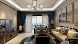 碧桂园120㎡新中式